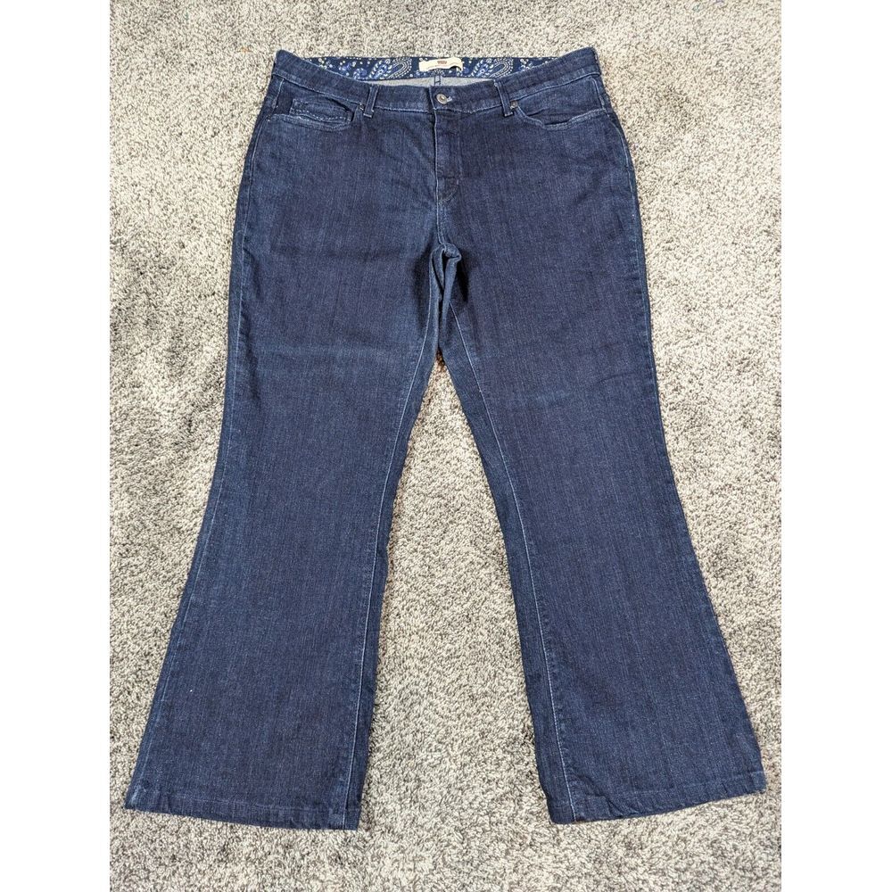 Levis Perfect Waist 525 Bootcut Jeans Womens 20 M Blue Western‎ Cowboy 36x28